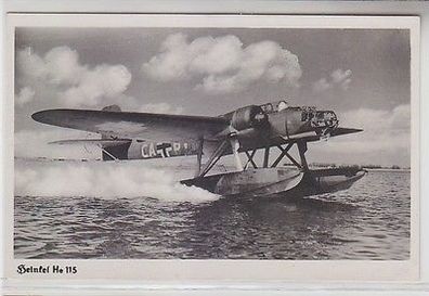 05238 Ak Deutsches Wasserflugzeug Heinkel He 115 um 1930