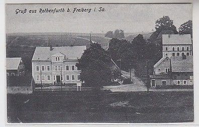 65068 Ak Gruß aus Rothenfurth bei Freiberg in Sachsen um 1920