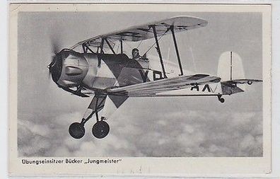 63753 Ak Übungseinsitzer Bücker "Jungmeister" Flugzeug 1939