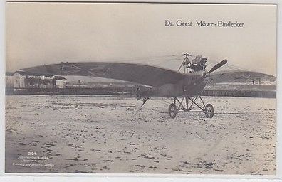 63748 W. Sanke Ak Deutscher Dr. Geest Möwe Eindecker Flugzeug im 1. Weltkrieg