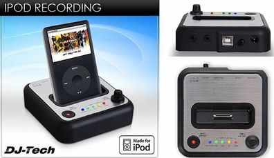 Audio grabber Platten TAPE IPOD MP3 MUSIK USB Dock-Station DJ-Tech. NEU & in der OVP
