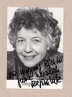 Regine Lutz (ältere Autogrammkarte), persönlich signiert (2)