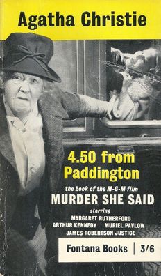 Agatha Christie: 4.50 from Paddington (1957) Fontana 434