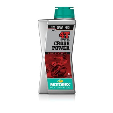 Motorex Motoröl Öl Motorradöl Cross Power 4T 5W/40 Racefoxx