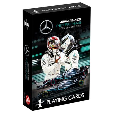 Number 1 Spielkarten Mercedes AMG Petronas Motorsport Kartenspiel Karten Spiel