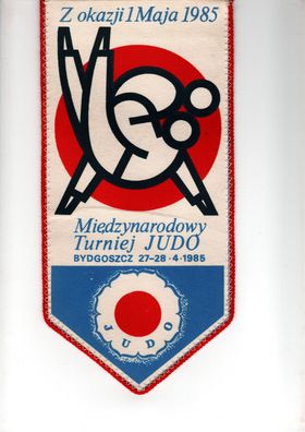 Wimpel Polen Miedzynarodowy Turniej JUDO Bydgoszcz