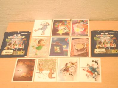 10 Sammelsticker Meine Kinderbuch-Helden von Vorsicht Buch Pack 05