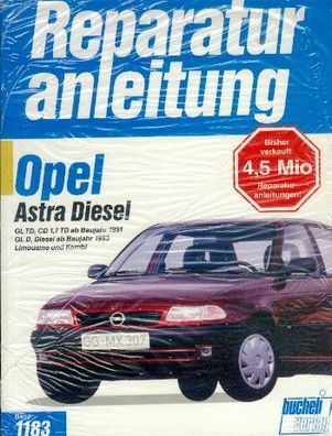 1183 - Reparaturanleitung Opel Astra Diesel ab 1991