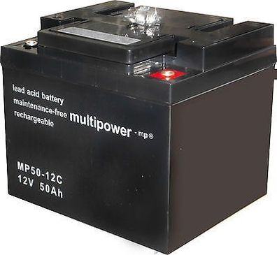 Fahrbatterie Batterie AGM Krankenfahrstuhl Rollstuhl MP50-12C GB12-50 12v 50Ah