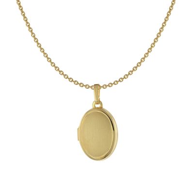 Acalee Schmuck Damen-Halskette mit Medaillon Gold 333 / 8 Karat 30-3006