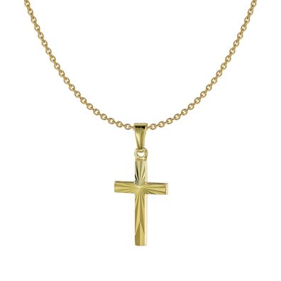 Acalee Schmuck Halskette mit Kreuz aus Gold 333 / 8 Karat 20-1211