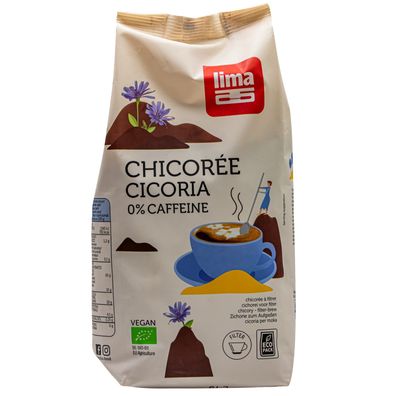 Lima BIO Zichorien-Kaffee 2x 500g Kaffee-Ersatz koffeinfrei Chicorée BIO-Qualität
