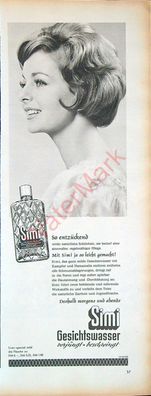 Originale alte Reklame Werbung Simi Gesichtswasser v. 1961 (10)