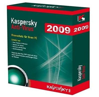 Kaspersky Anti Virus 2009 für Ihre PC Müheloser Schutz bei maximaler PC-Leistung