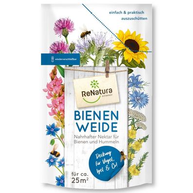 ReNatura® Bienenweide 0,275 kg Blumenmischung Nektar Bienen und Hummeln