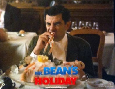 Mr. Bean's Holiday - US-Lobbycards 28x35cm - 8 Stück