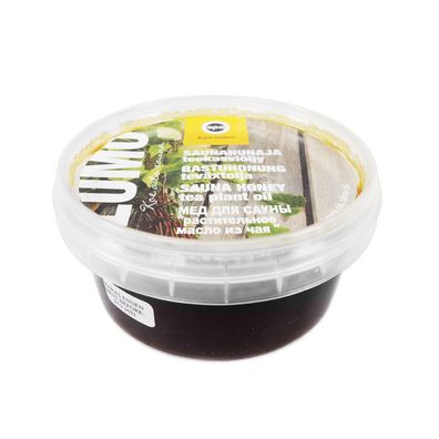 SudoreWell® Saunahonig mit Teepflanzenöl und Peeling Salz 200g by Opa/ Lumo