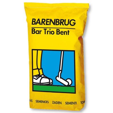 Barenbrug Bar Trio Bent 15 kg Gofrasenmischung Golfrasen Rasensamen Sportrasen