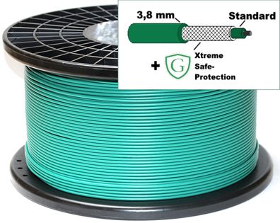 Florabest FMR 600 komp Kabel Mähroboter Sicherheits Draht - SAFE-PROTECT Ø3,8mm