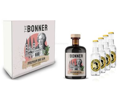 The Bonner Geschenkset - The Bonner Premium Dry Gin 0,5l (41% Vol) + 4x Thomas