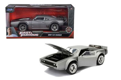 Jada Toys 253203023 Fast & Furious FF8 Ice Charger 1:24 Sammelauto Modellauto