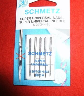 Schmetz Super Universal - Nadel, System 130/705-H-SU, verschiedene Stärken