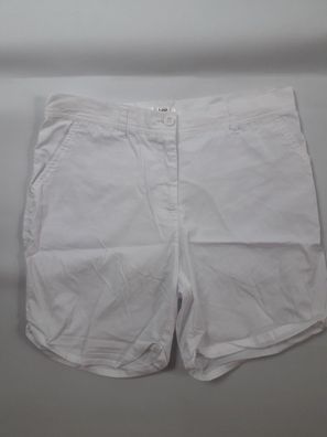 bpc bonprix Shorts, Gr. 42, weiß