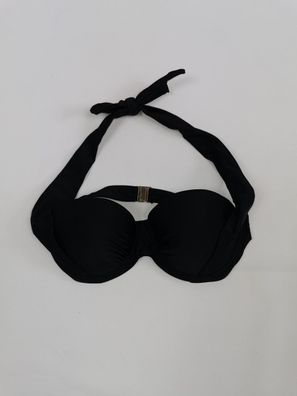 bpc bonprix Bügel Bikini Oberteil, schwarz, Gr. 70B