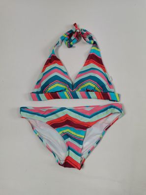 Rainbow Triangel Bikini, bunt, Gr. 40 (Cup A + B)
