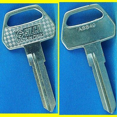 Silca ASS49 - KFZ Schlüsselrohling mit Lagerspuren ! - für Assa
