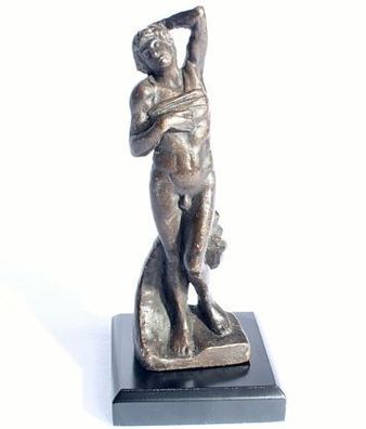 Michelangelo "Sterbender Sklave" Bronze Skulptur Antike Figur Dekoration Sculptur