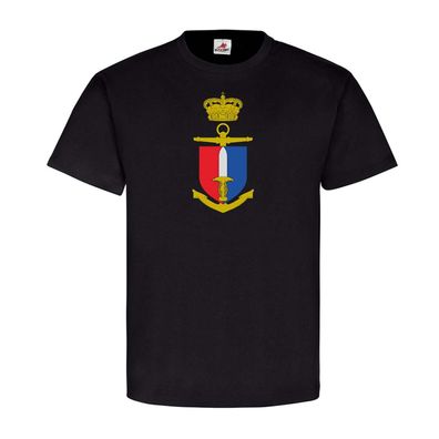 Dänische Kampfschwimmer Militär Marine Wappen Bundesmarine Bund T Shirt #25100