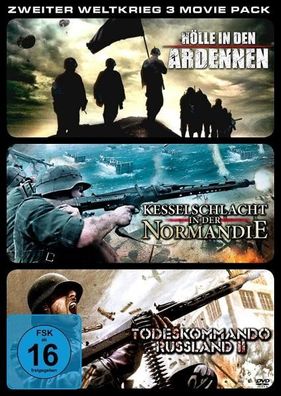 Zweiter Weltkrieg - 3 Movie Pack [DVD] Neuware