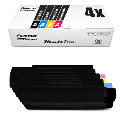 4 Eurotone Toner ersetzt Olivetti XB0458 XB0456 XB0457 XB0455 Für D-Color P 12 160