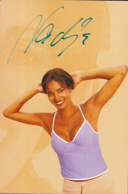 Nadja Ab Del Farrag - signierte Autogrammkarte