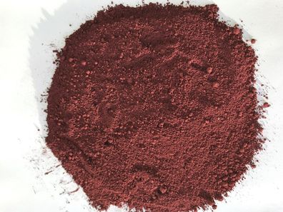 Rot Eisenoxidrot Oxidfarbe Trockenfarbe Farbpigment Beton Estrich Putz Zement
