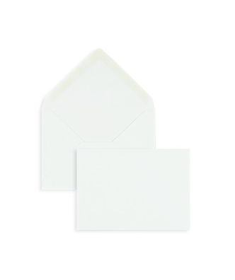 100 Briefumschläge Weiß 81x114 mm (DIN C7) mit Nassklebung