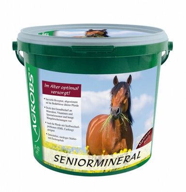 Agrobs Seniormineral 10 kg - Pferd Senior Mineralfutter getreidefrei melassefrei