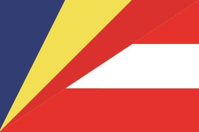 Fahne Flagge Seychellen-Österreich Premiumqualität