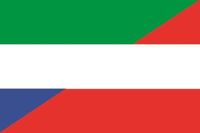 Fahne Flagge Sierra Leone-Österreich Premiumqualität