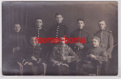 83869 Foto Ak Karabinier und Husaren um 1915