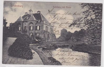 35390 Ak Greifenburg Gutshaus mit Ruine 1913