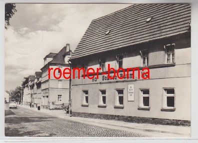 74982 Ak Gruß aus Gößnitz S.-A. Altenburger Strasse mit Kirche 1905