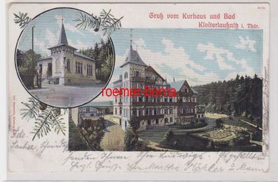 85786 Mehrbild Ak Gruß vom Kurhaus und Bad Klosterlausnitz 1906