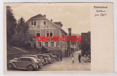 84343 Foto Ak Waldhilsbach bei Heidelberg Gasthaus Zum Röss´l 1940