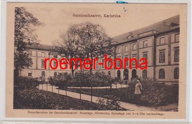 84931 Ak Garnisonslazarett Karlsruhe 1915