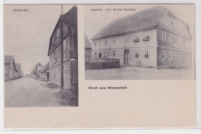 26028 AK Gruß aus Wiesenfeld - Dorfstraße, Gasthof, Inhaber Emilie Heinlein