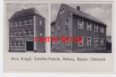 83904 Mehrbild Ak Rehau Schäfte Fabrik Max Kropf um 1940