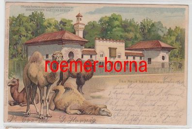 83630 Ak Berlin Zoologischer Garten Das Neue Kamelhaus 1900