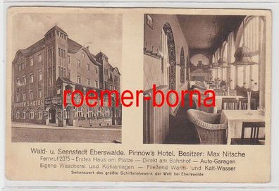83726 Mehrbild Ak Wald- u. Seenstadt Eberswalde Pinnow´s Hotel um 1930